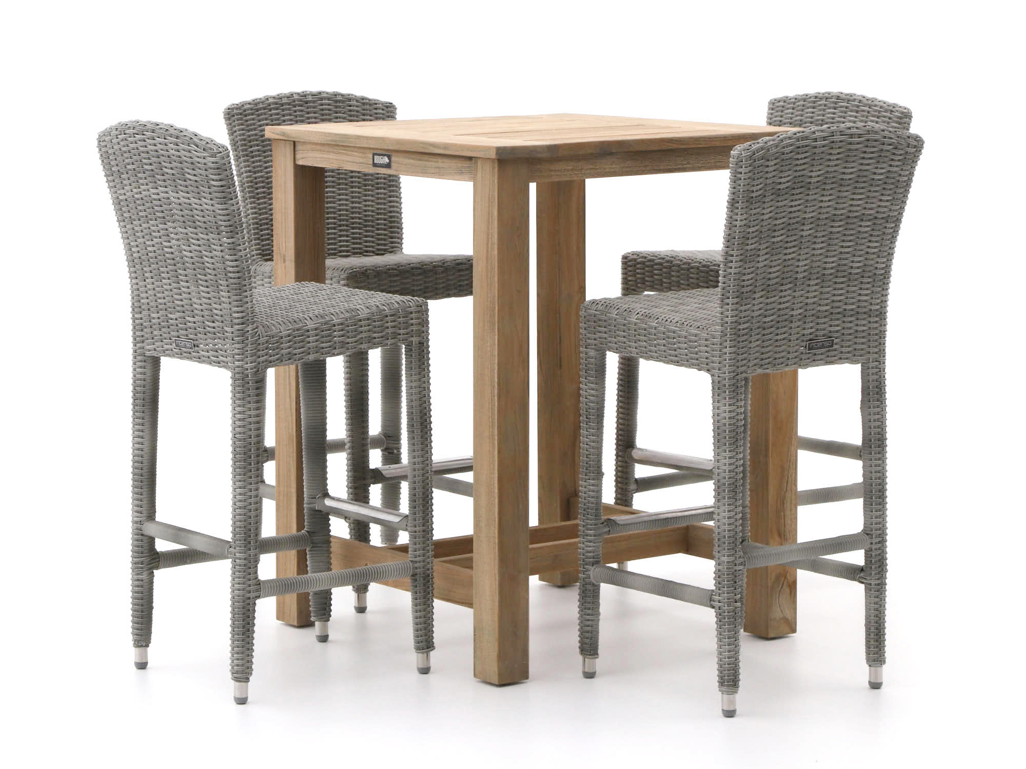 Intenso Sergio/ROUGHX 80 cm GartenbarSet 5teilig GartenmöbelDepot.de